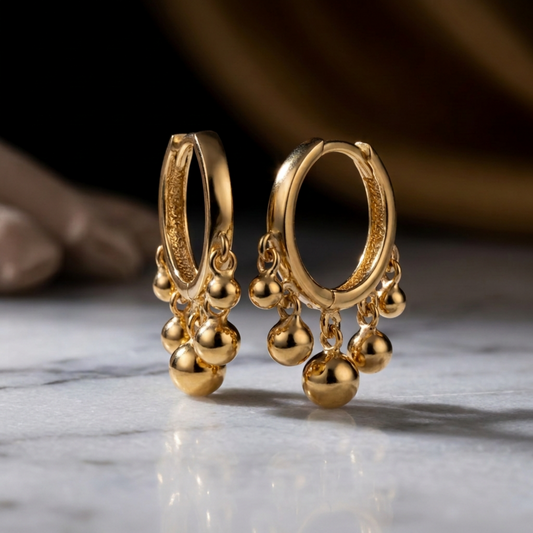 Shakira Silver Earrings