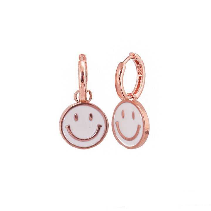 Smile Gümüş Küpe Ms2564