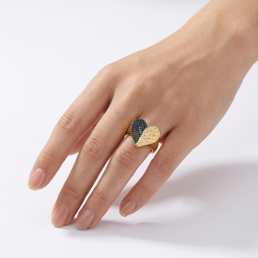 Heart Silver Ring