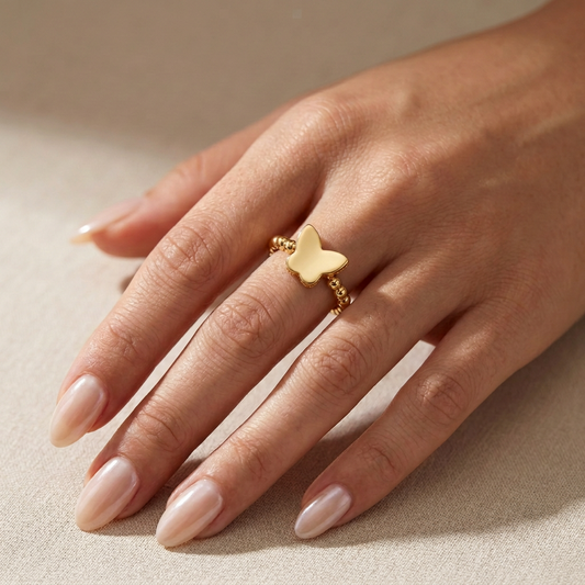 Butterfly Silver Ring