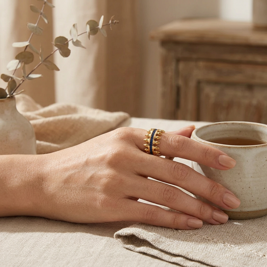 Stilo Silver Ring