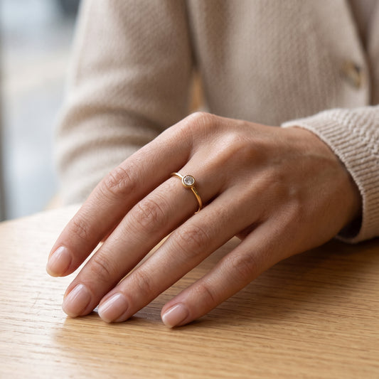 Minimal Silver Ring