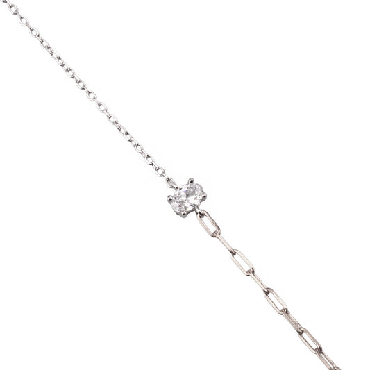 Minimal Gümüş Bileklik Ms3291