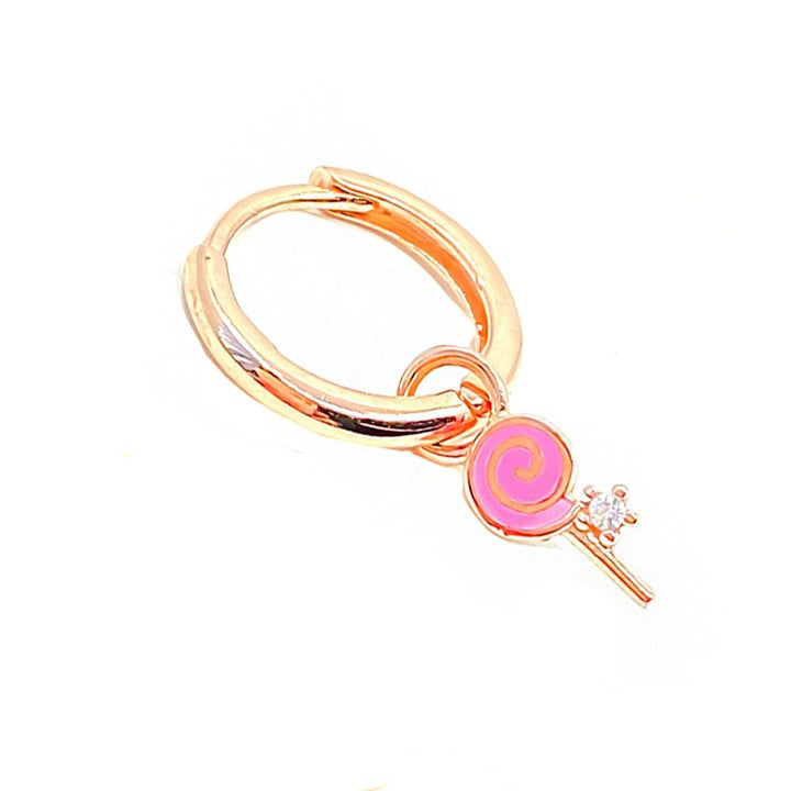 Pembe Şekerleme Küpe Ms2676