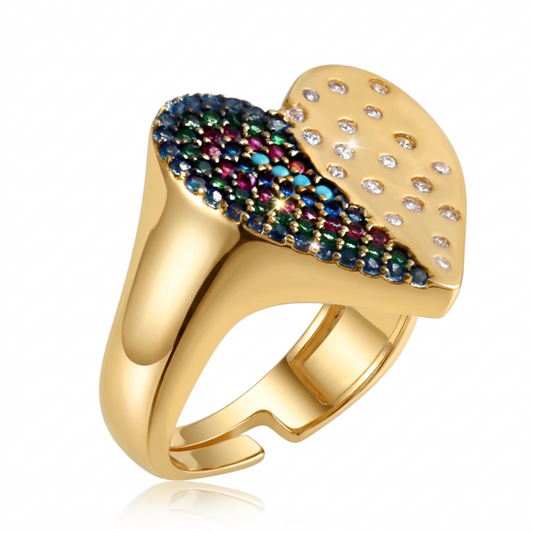 Heart Silver Ring