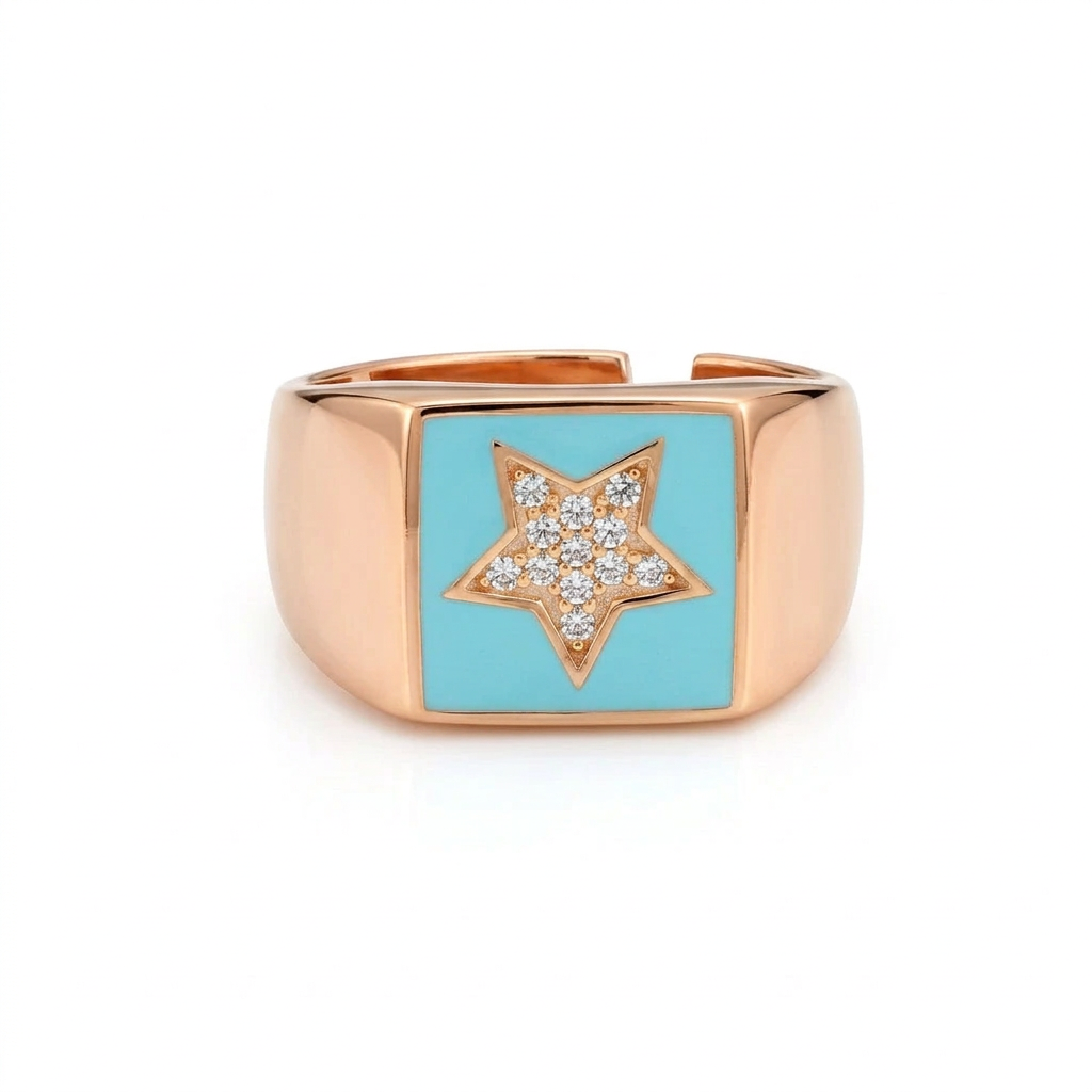 Star Silver S Ring Ms2454