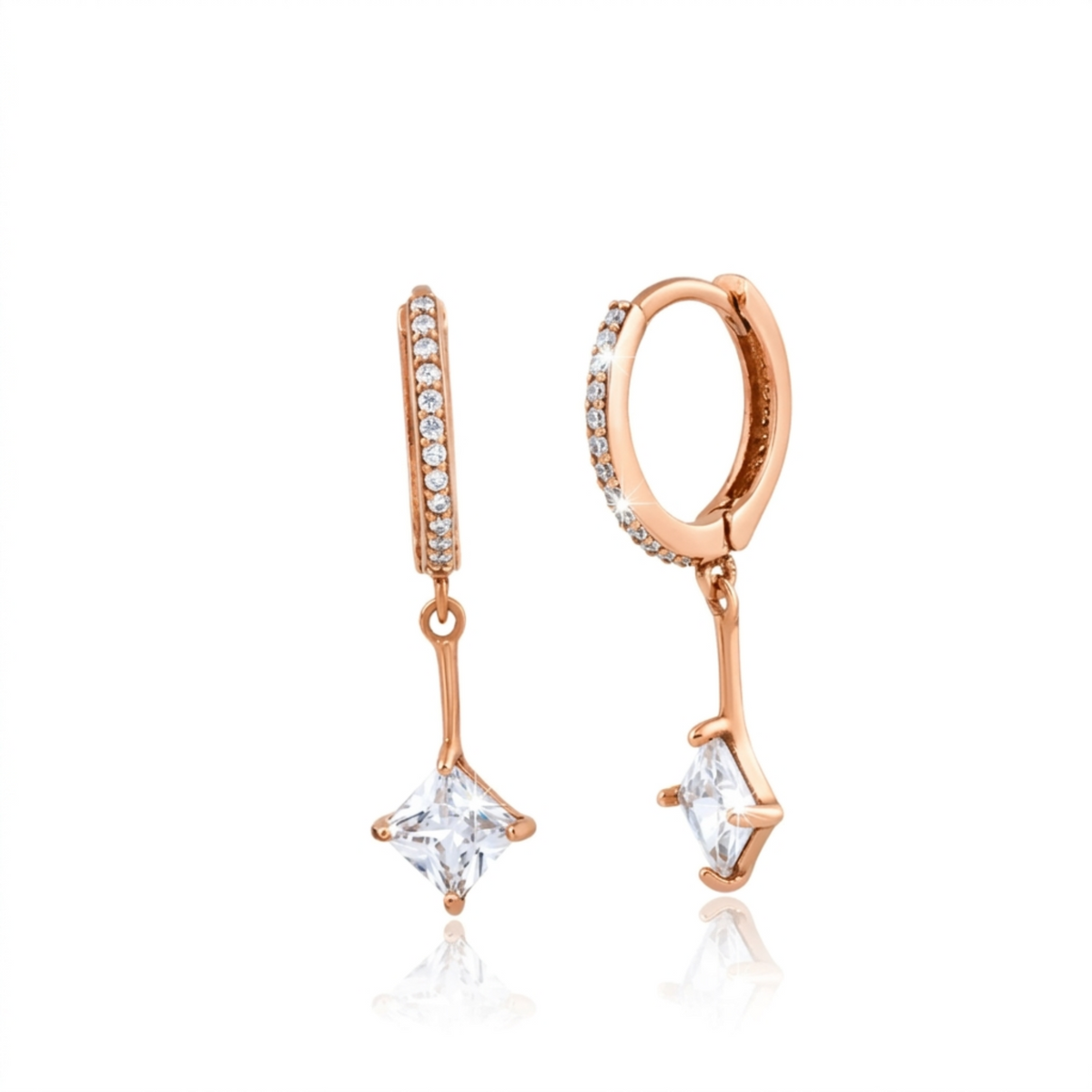 Dangling Silver Earring