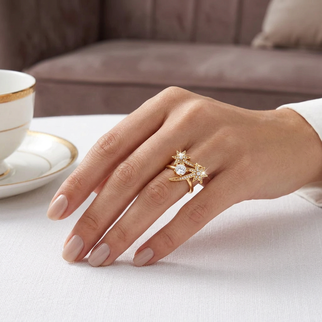 Star Silver Ring