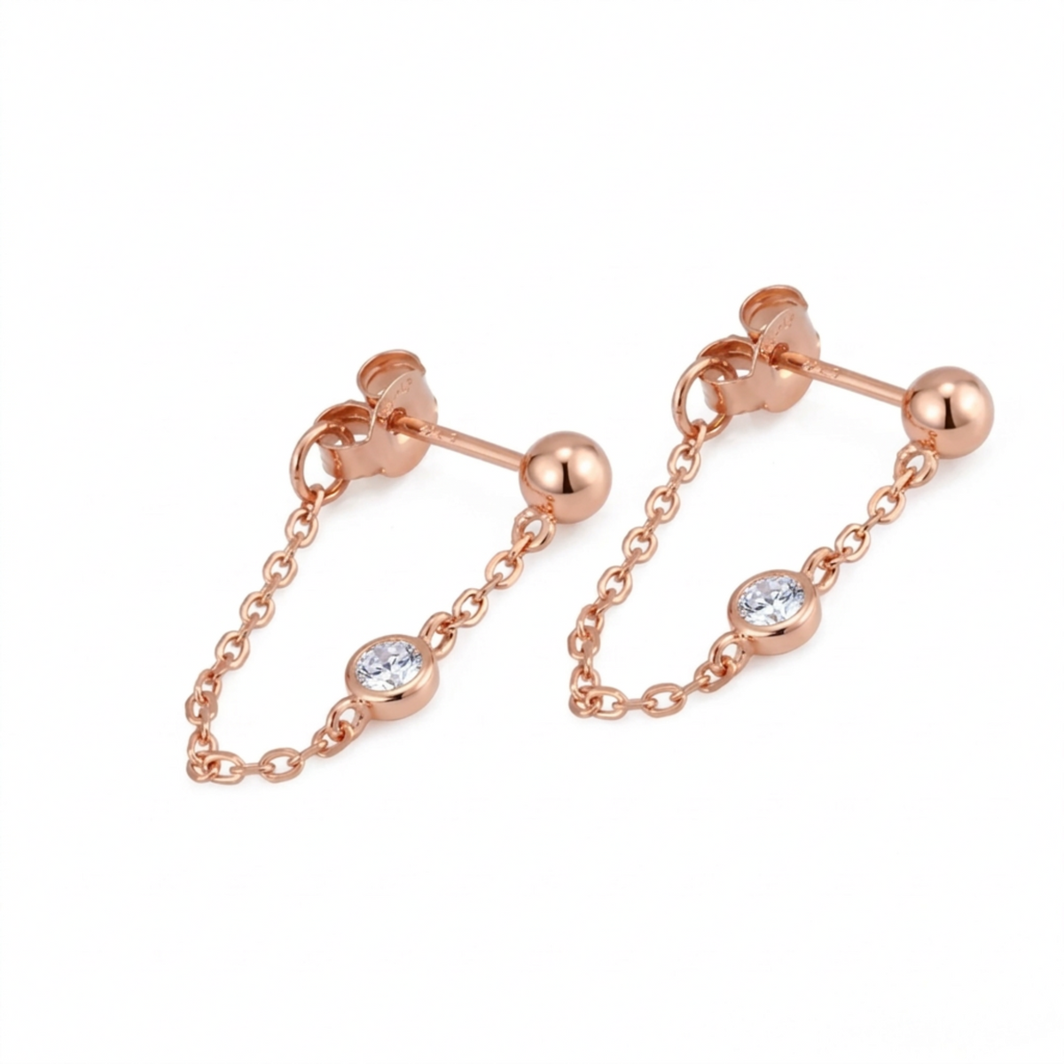 Top Silver Earring