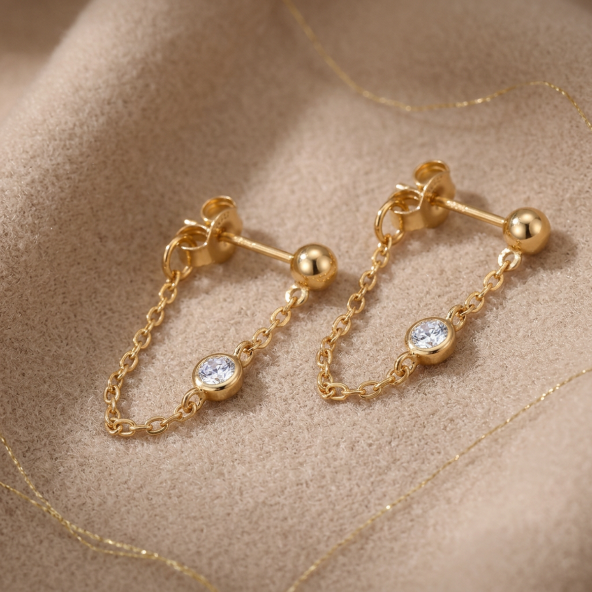 Top Silver Earring