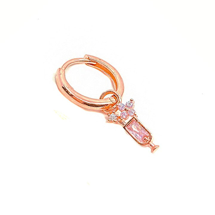 Pembe Kokteyl Küpe Ms2682