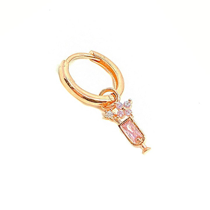 Pembe Kokteyl Küpe Ms2682