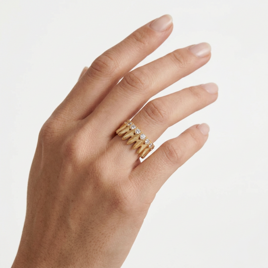 Crown Silver Ring