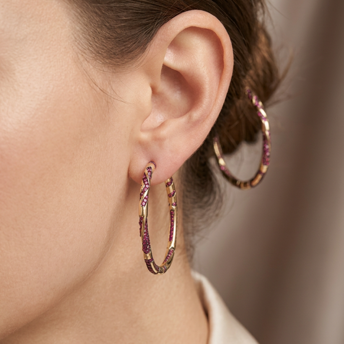 Sterling Silver Hoop Earrings