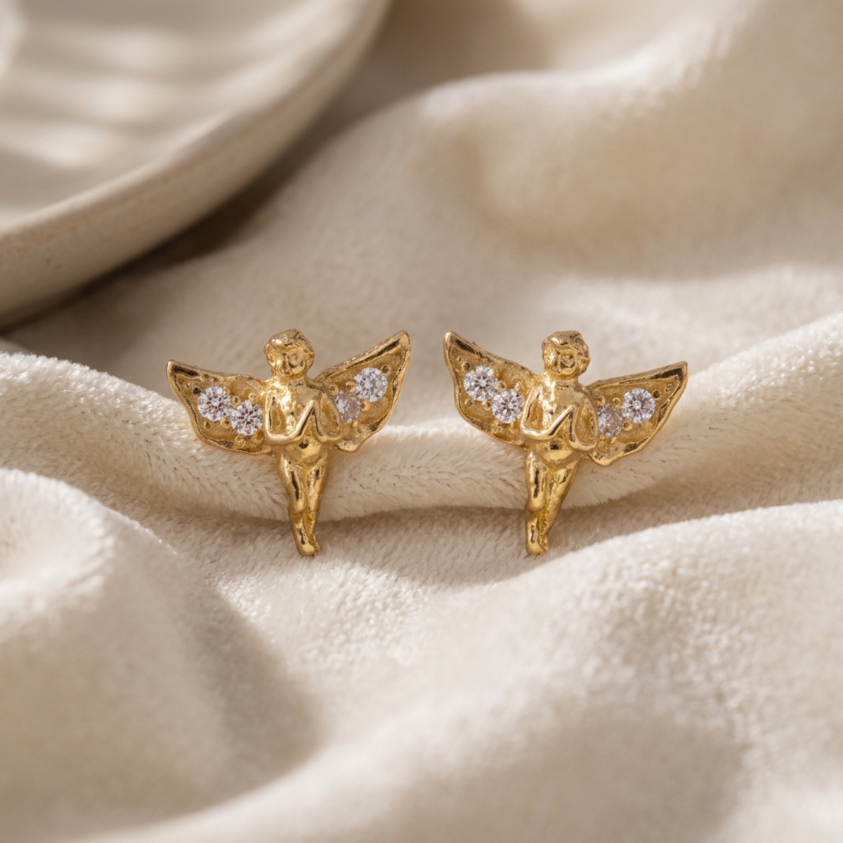 Angel Silver Earrings