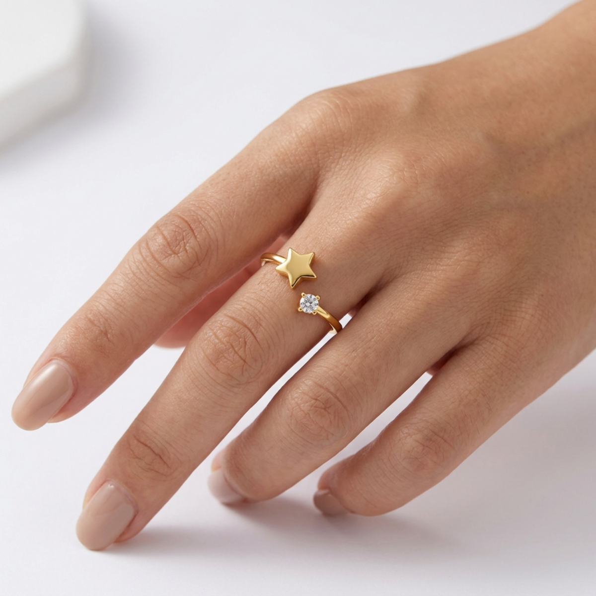 Star Silver Ring