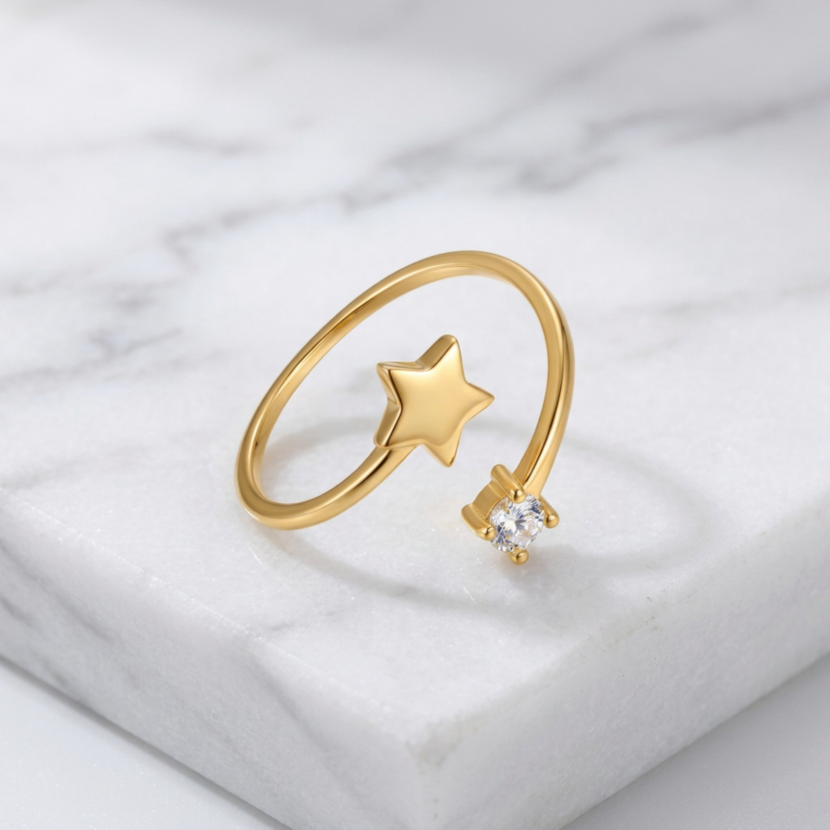 Star Silver Ring