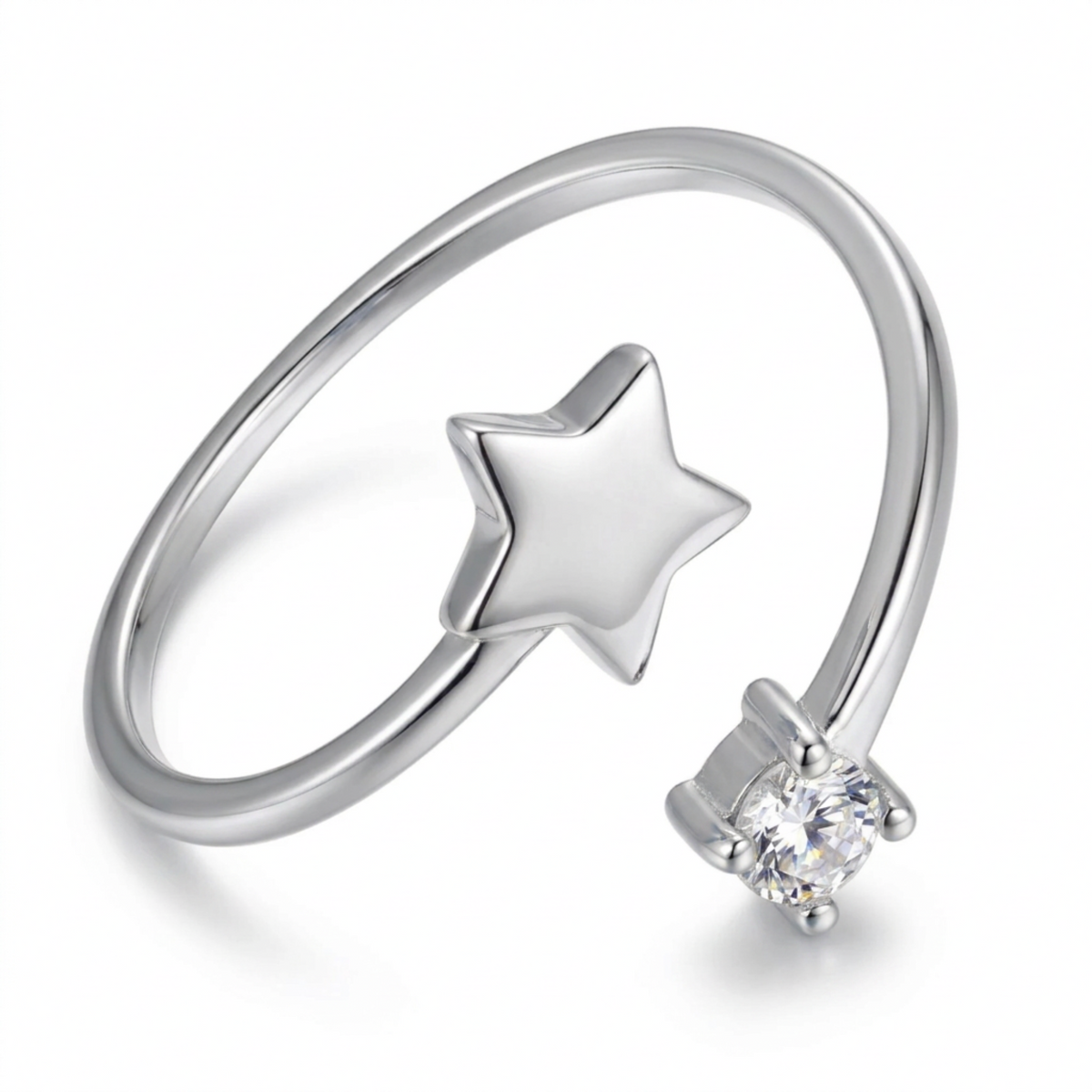 Star Silver Ring