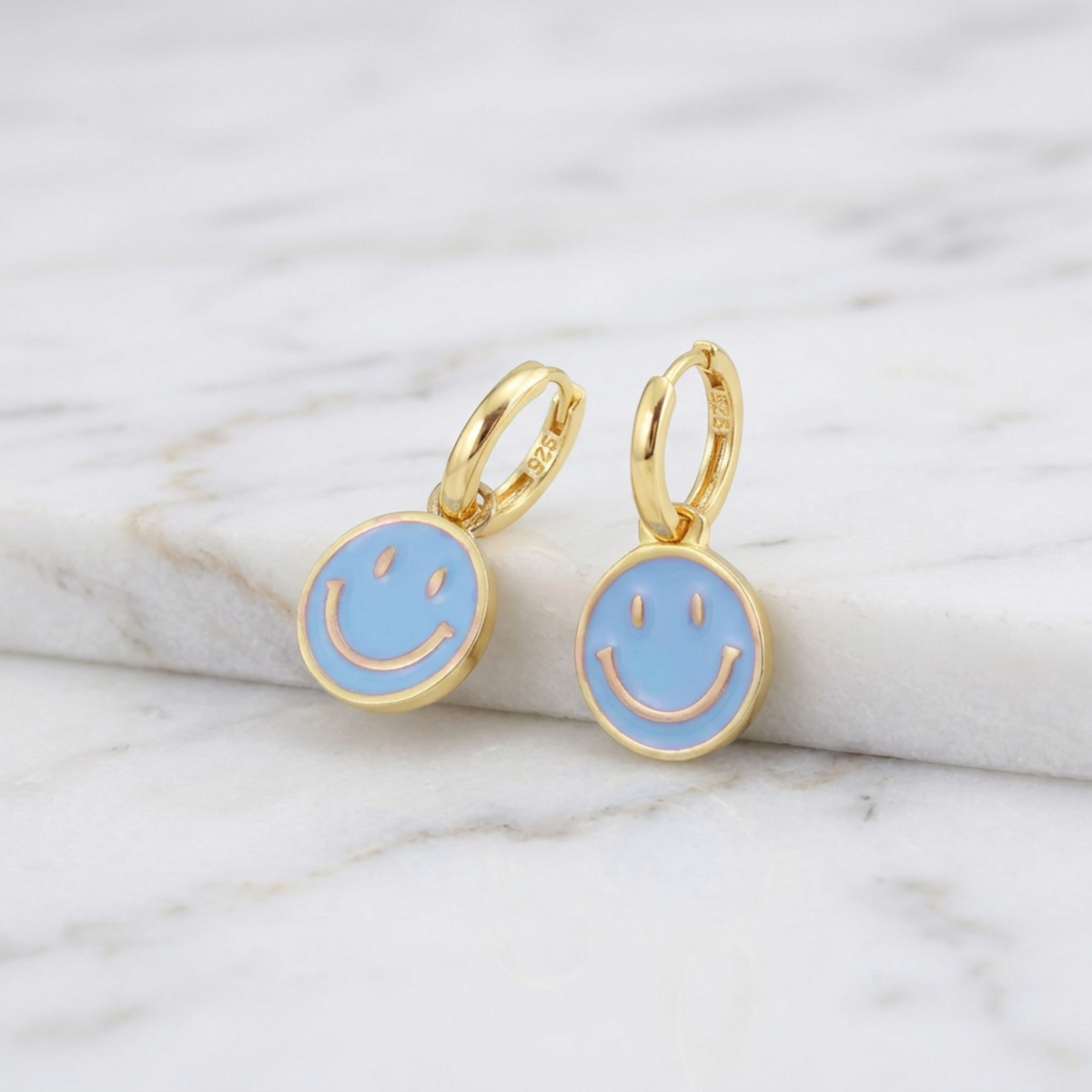 Smile Silver Earrings