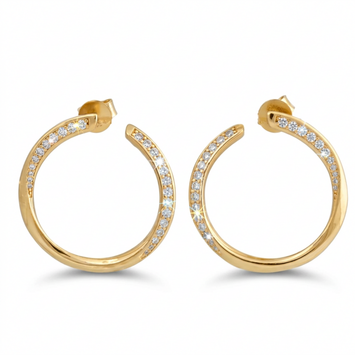 Queen 2 Silver Earrings