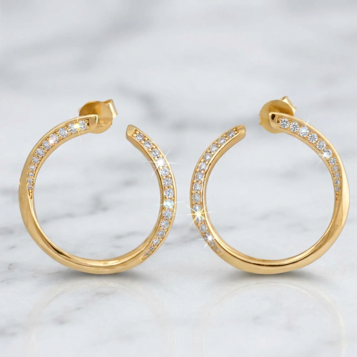 Queen 2 Silver Earrings