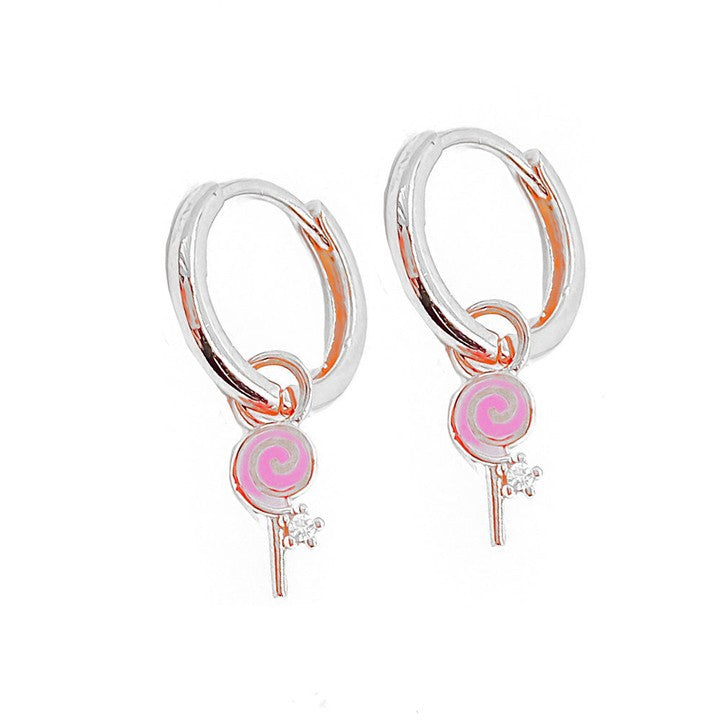 Pembe Şekerleme Küpe Ms2676