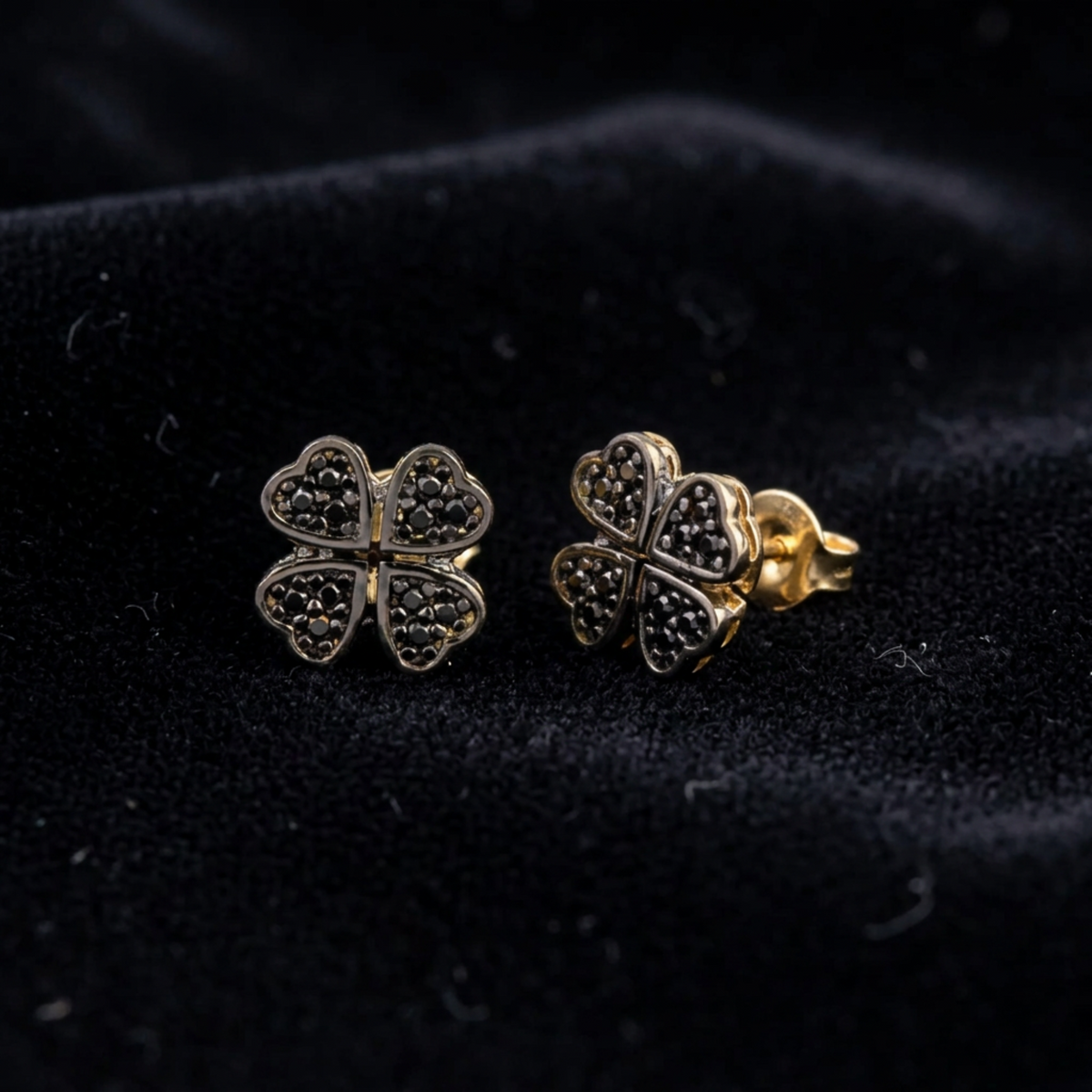Clover Silver Earrings