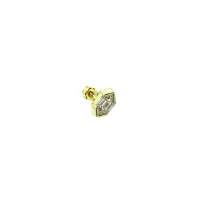 Masaliko G 10 Gümüş Piercing Küpe Ms2950, 925 Ayar Gümüş