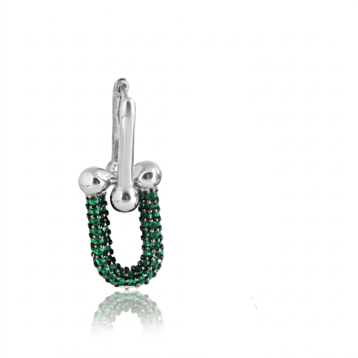 Mito Silver Earring