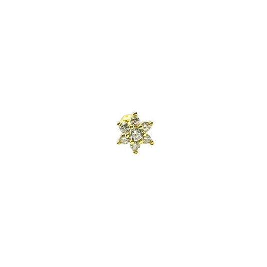 Masaliko Vela Gümüş Piercing Küpe Ms3010, 925 Ayar Gümüş