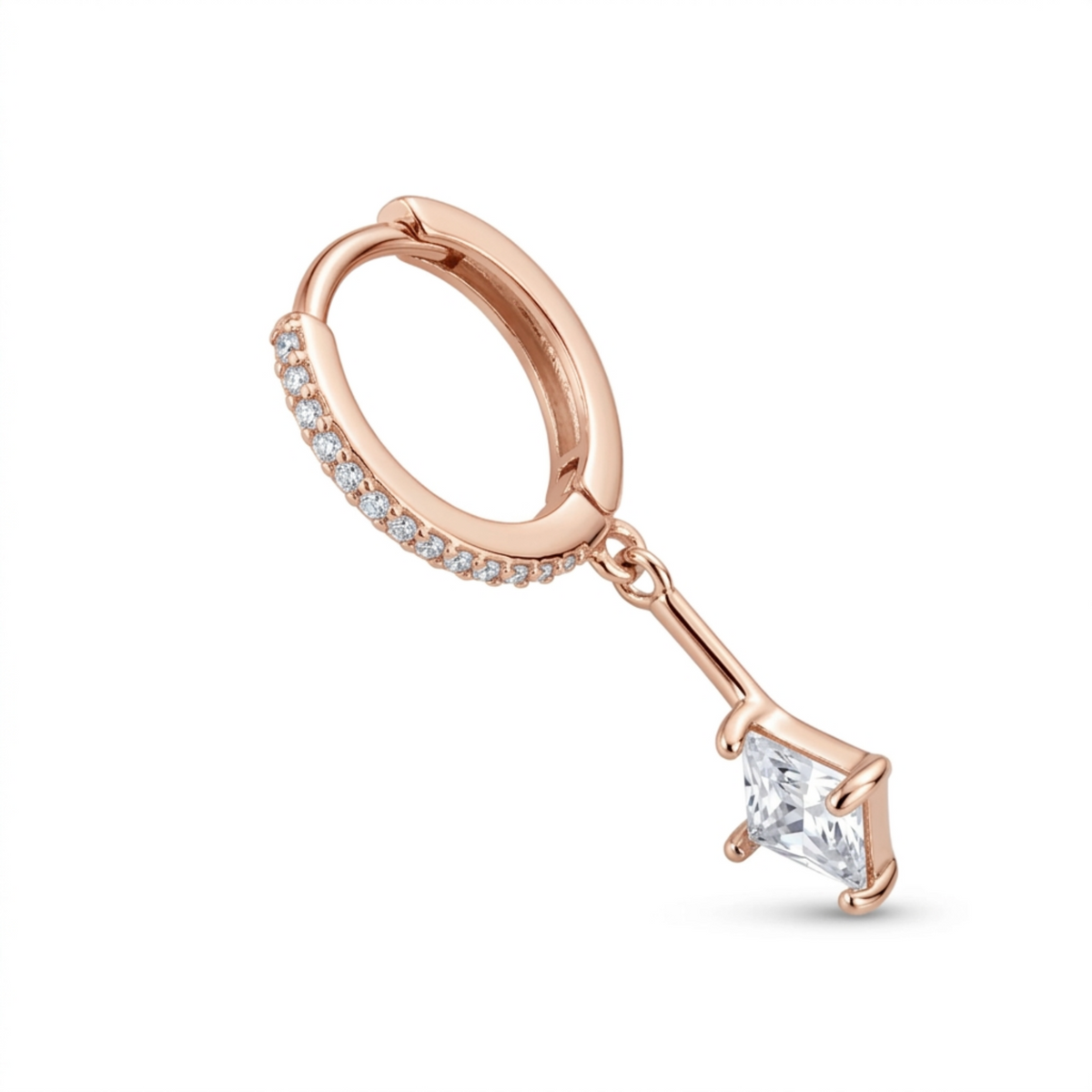 Dangling Silver Earring