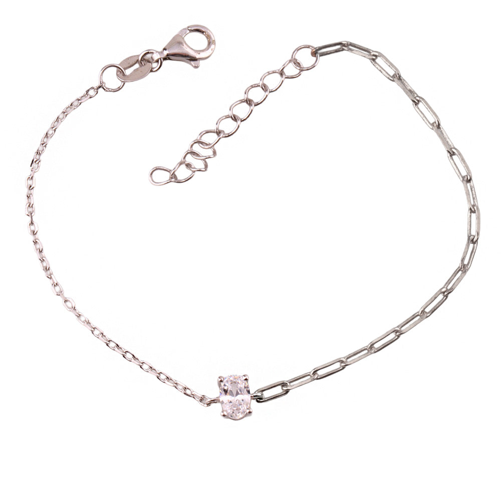 Minimal Gümüş Bileklik Ms3291