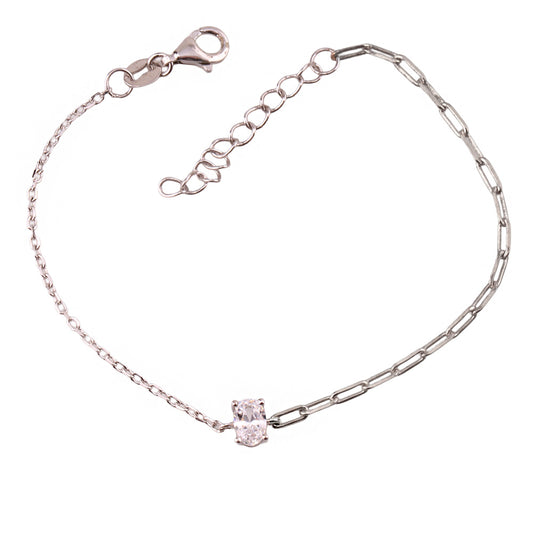 Minimal Gümüş Bileklik Ms3291
