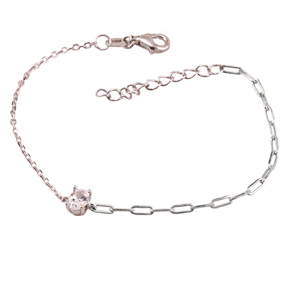 Minimal Gümüş Bileklik Ms3291