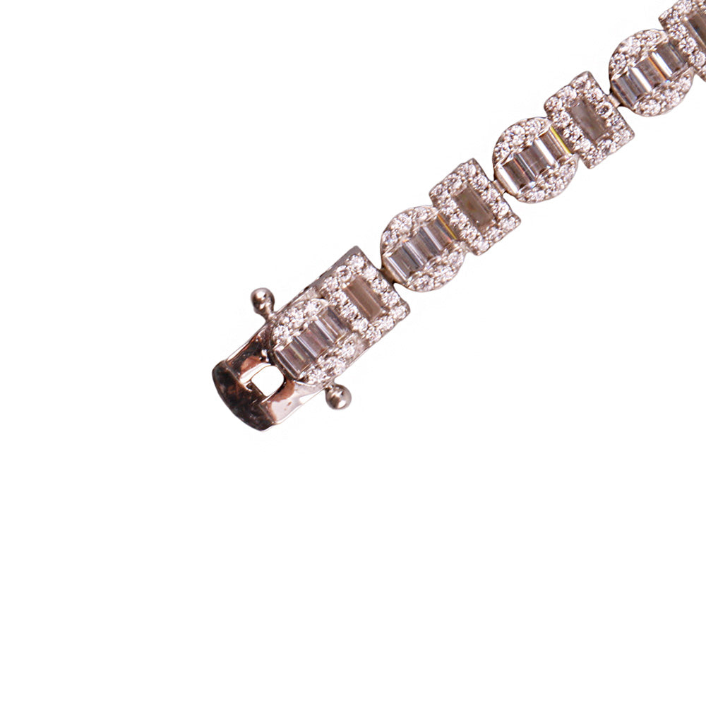 Monci S 6 Gümüş Bileklik Ms3297