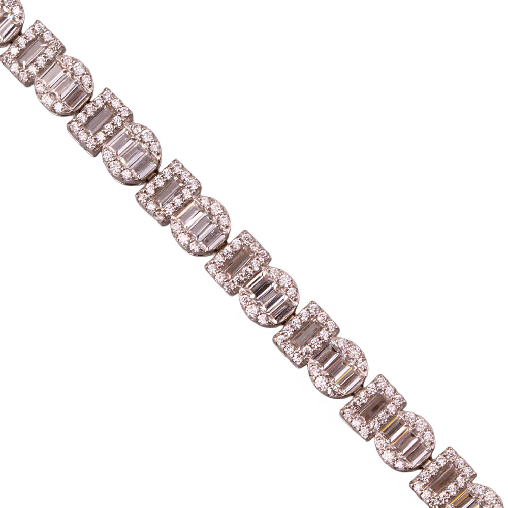 Monci S 6 Gümüş Bileklik Ms3297