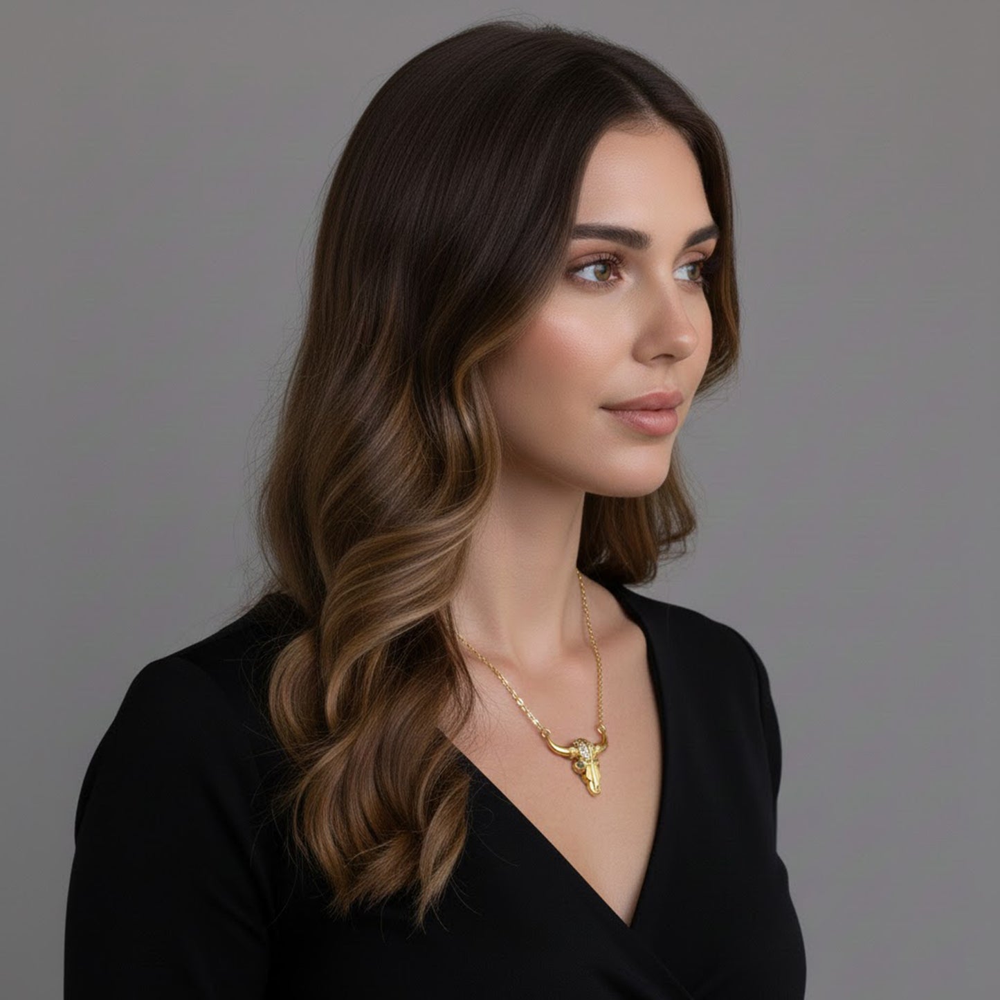 Boğa Gümüş Kolye