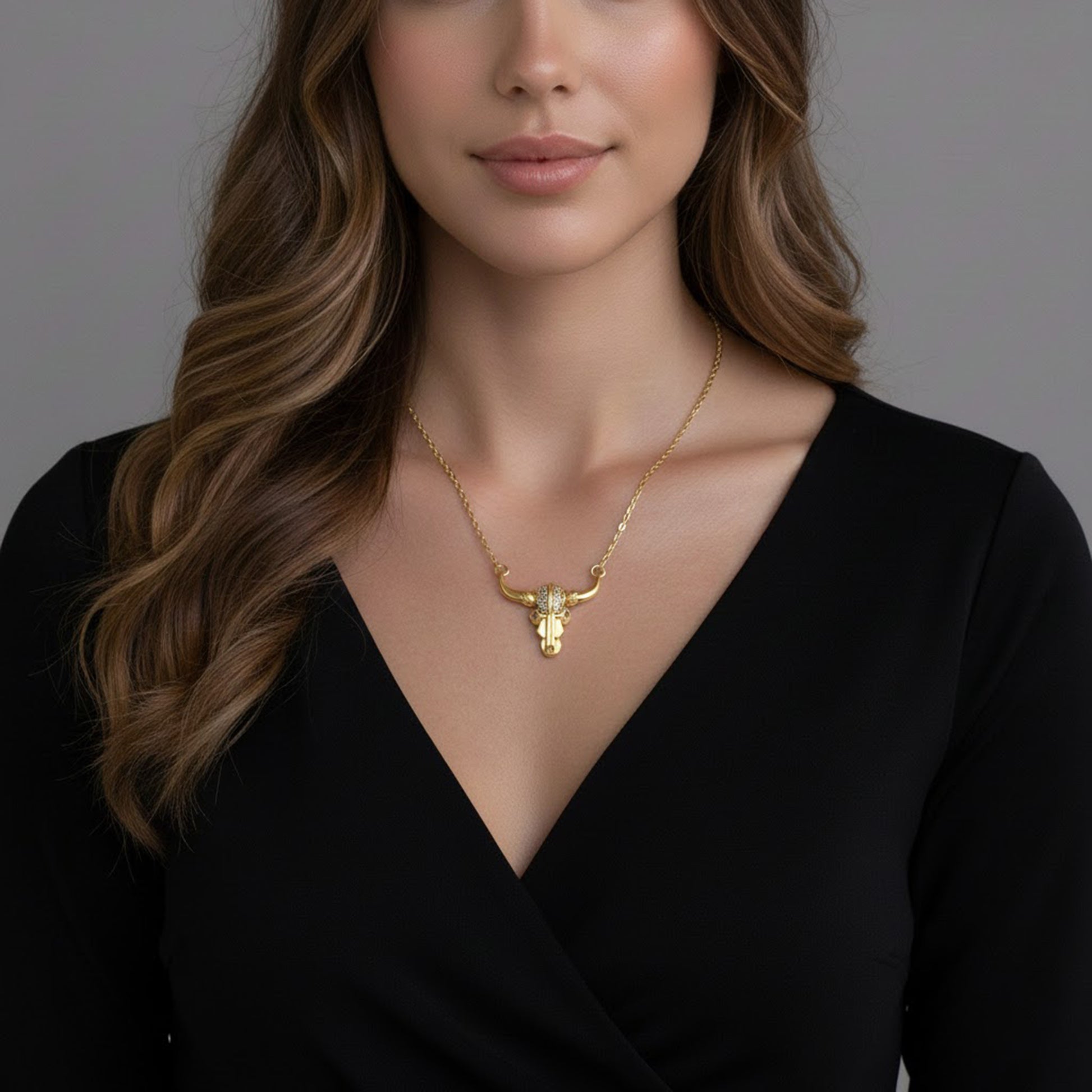 Boğa Gümüş Kolye