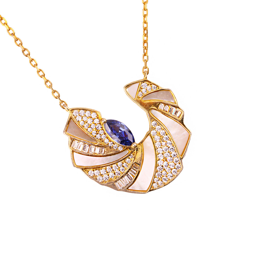 Şık Gümüş Kolye