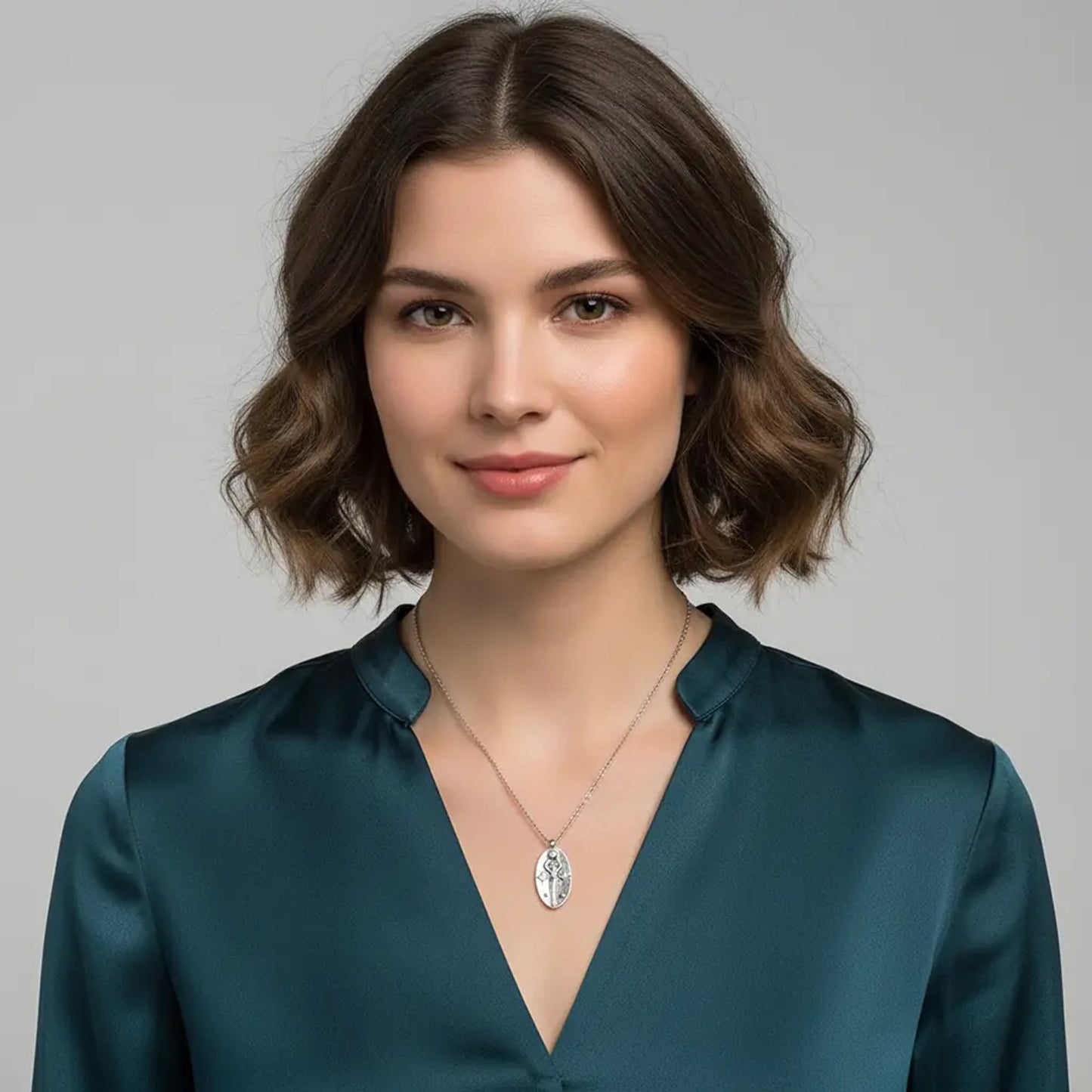 Yeniden Doğuş Gümüş Kolye