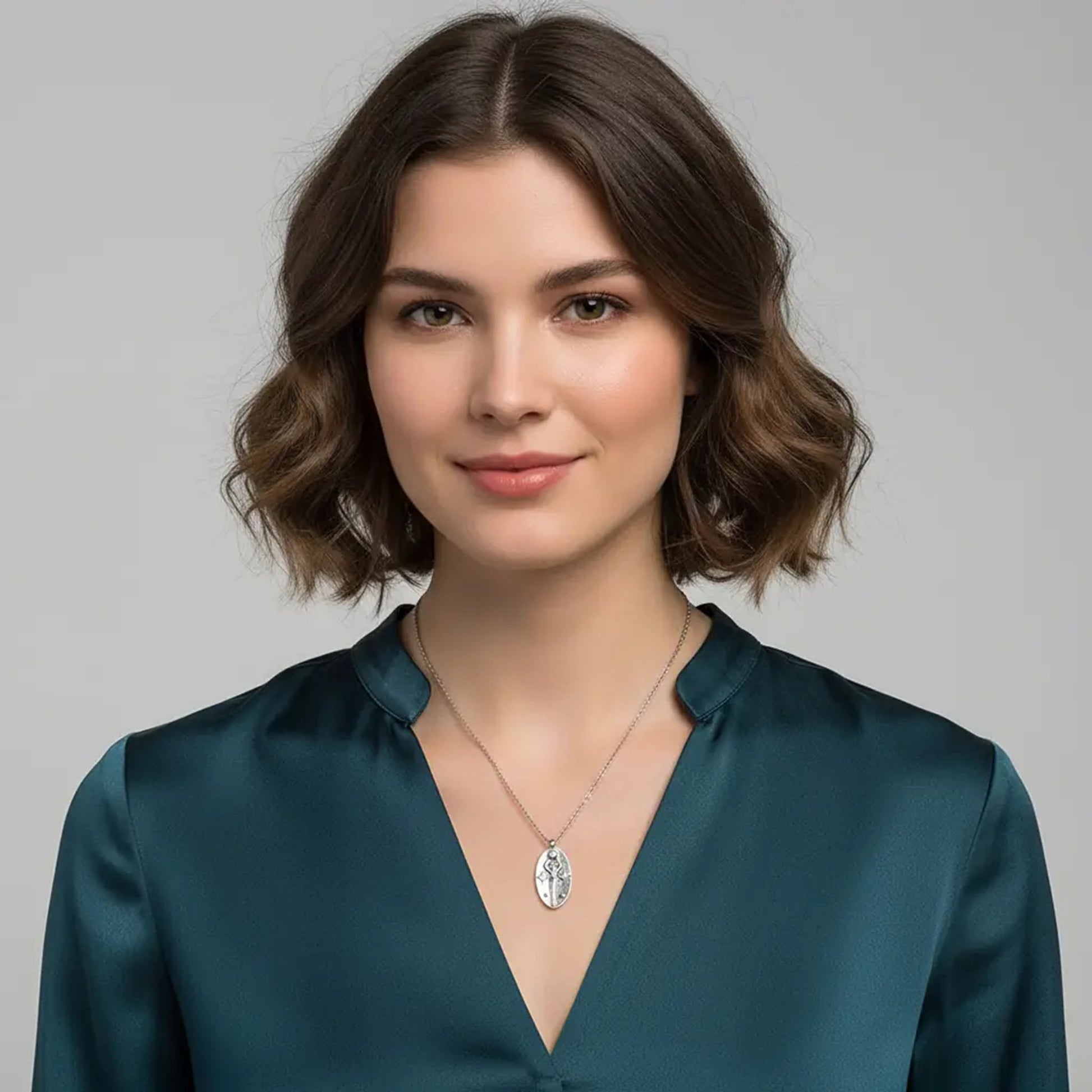 Yeniden Doğuş Gümüş Kolye