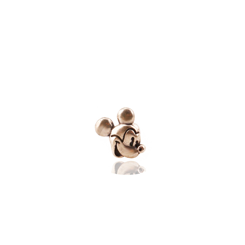 Liu S 16 Micky Gümüş Piercing - Ms3831