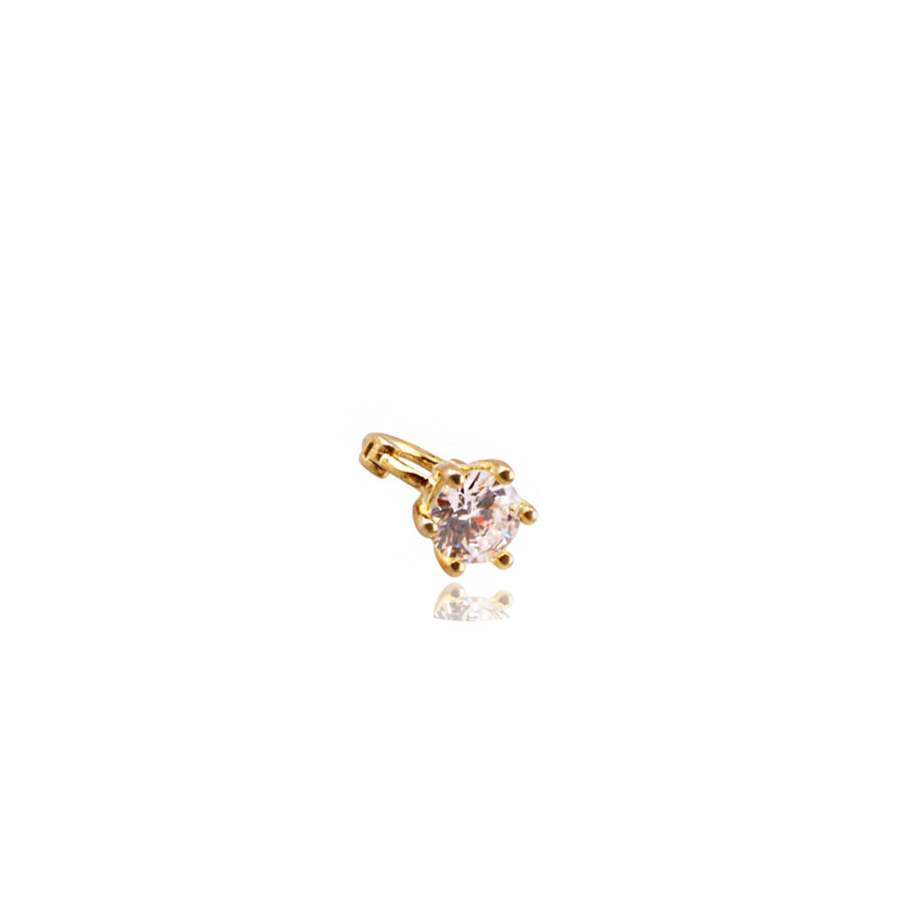 Liu S 26 Halka Gümüş Piercing - Ms3841