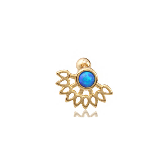 Pirius 3 Şık Gümüş Piercing - Ms3874