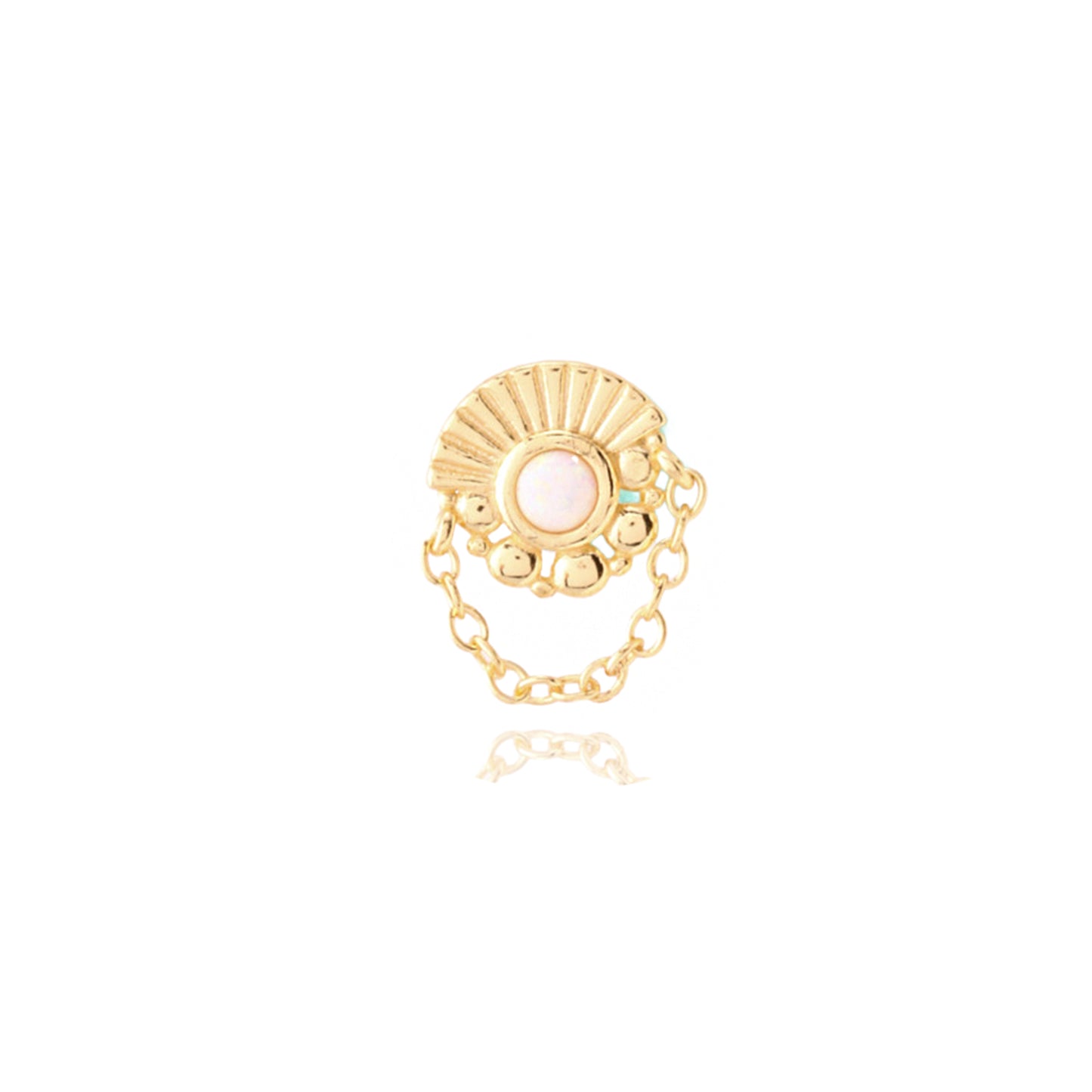 Pirius 16 Şık Gümüş Piercing - Ms3887