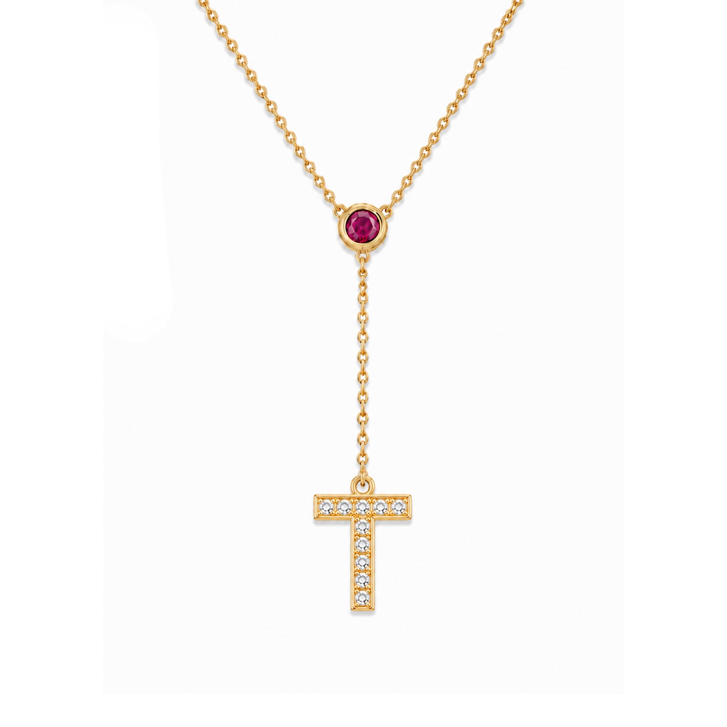 Harf  Y Gümüş Kolye
