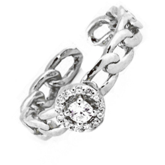 Solitaire Silver Ring SB1014