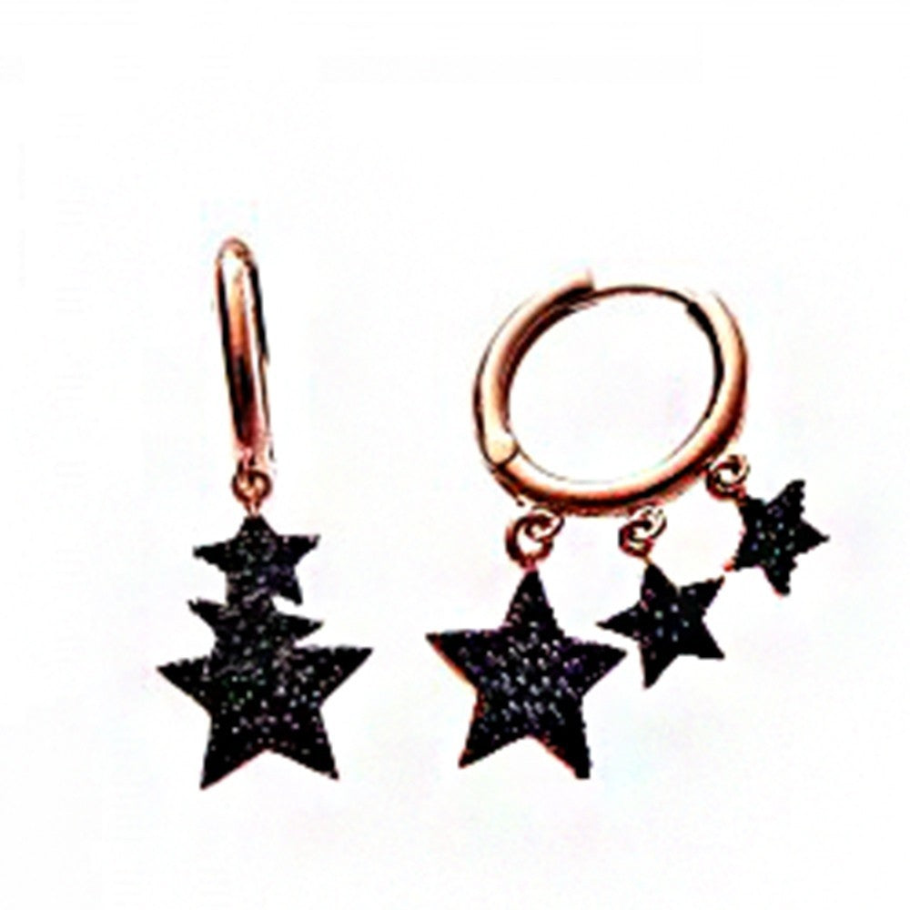 Star Silver Earrings SB1057