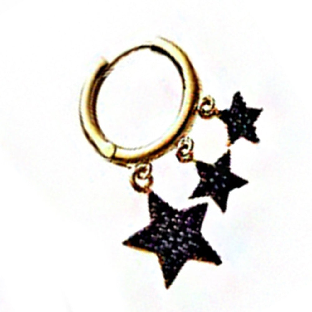 Star Silver Earrings SB1057