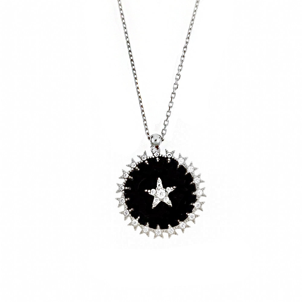 Star Silver Necklace SB1079